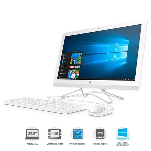 Desktop HP All in One 24 e007la Intel Pentium J4205 RAM 4GB HDD 1TB