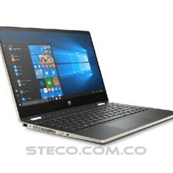 Portátil HP Laptop Pavilion x360 14 dh0013la Intel Pentium Gold 5405U RAM 4GB HDD 500GB