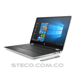 Portátil HP Laptop x360 15 dq1001la Intel Core i5 10210U RAM 4GB HDD 1TB