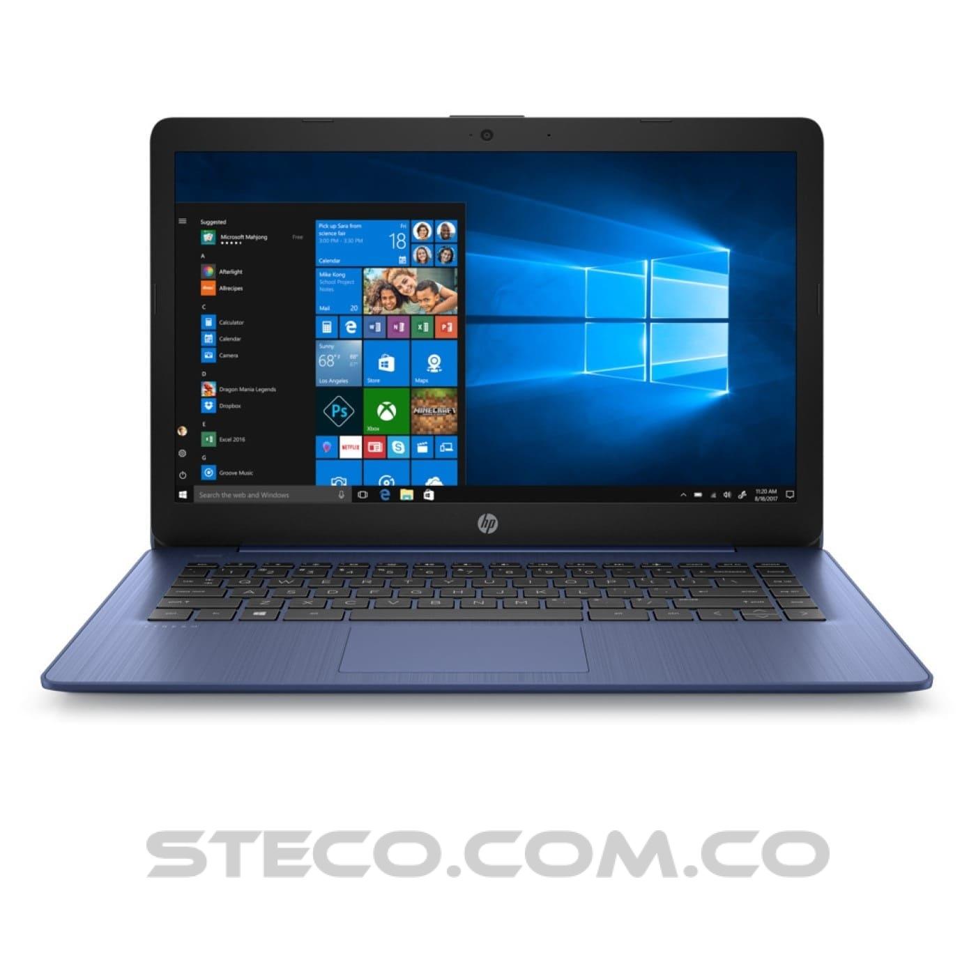 Portátil HP Stream Laptop 14 ax111la Intel Celeron N4020 RAM 4GB eMMC de 64GB Portátil HP Stream Laptop 14 ax111la Intel Celeron N4020 RAM 4GB eMMC de 64GB