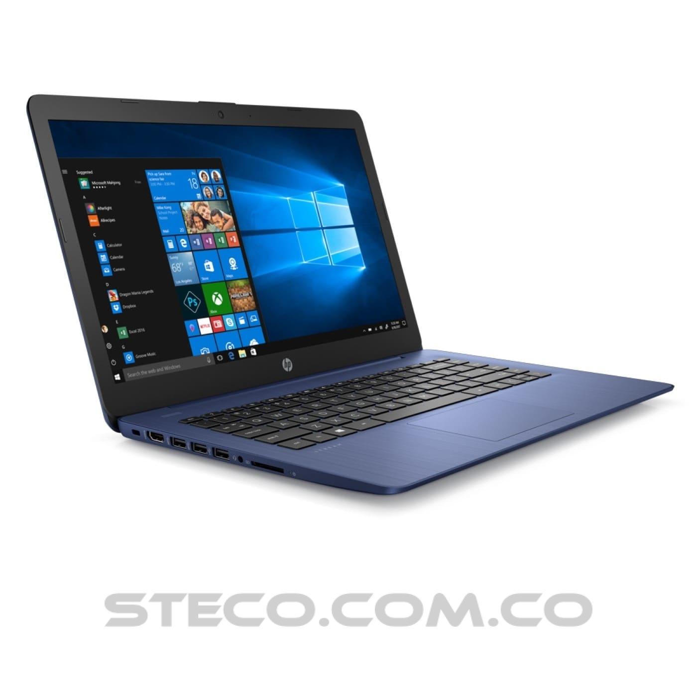 Portátil HP Stream Laptop 14 ax111la Intel Celeron N4020 RAM 4GB eMMC de 64GB Portátil HP Stream Laptop 14 ax111la Intel Celeron N4020 RAM 4GB eMMC de 64GB