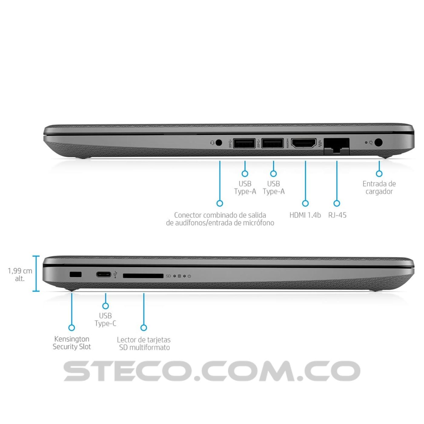 Portátil HP Laptop 14 cf1044la Intel Gold 5405U RAM 8GB SSD 256GB Portátil HP Laptop 14 cf1044la Intel Gold 5405U RAM 8GB SSD 256GB