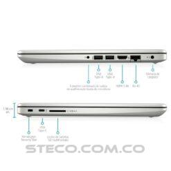 Portátil HP Laptop 14 cf3030la Intel Core i5 1035G1 RAM 8GB SSD 256GB