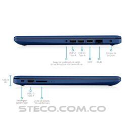 Portátil HP Laptop 14 cm1107la AMD Ryzen 3 3200U RAM 4GB SSD M.2 de 256GB