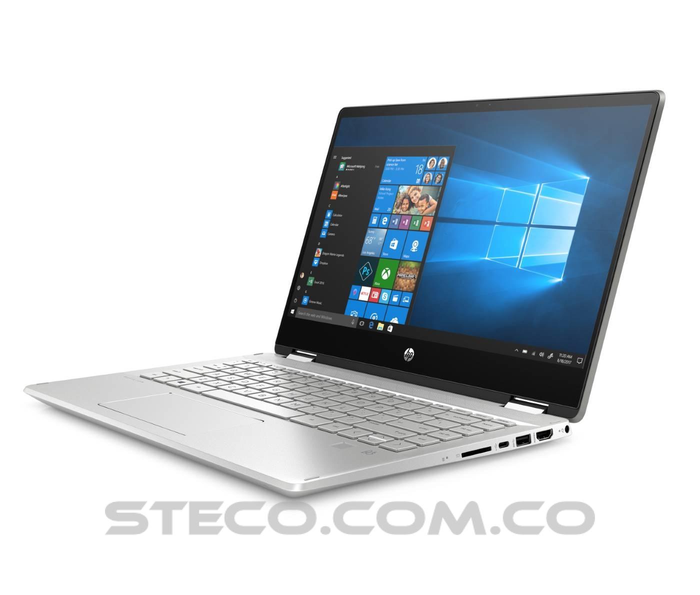 Portátil HP Laptop x360 14 dh1008la Intel Core i7-10510U RAM 8GB SSD M.2 de 256GB Portátil HP Laptop x360 14 dh1008la Intel Core i7-10510U RAM 8GB SSD M.2 de 256GB