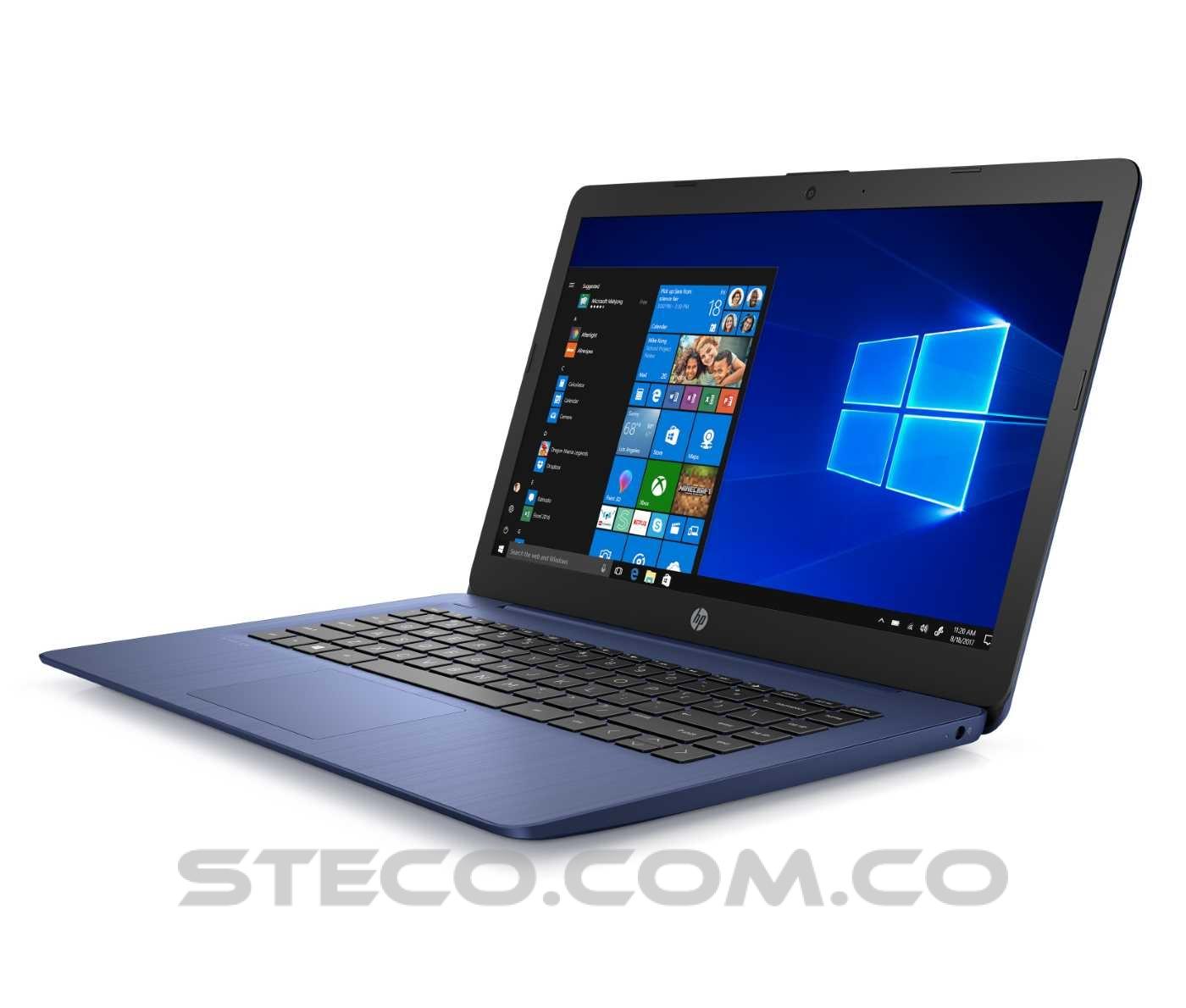 Portátil HP Stream Laptop 14 ds0002la AMD A4 9120e RAM 4GB eMMC 64GB Portátil HP Stream Laptop 14 ds0002la AMD A4 9120e RAM 4GB eMMC 64GB