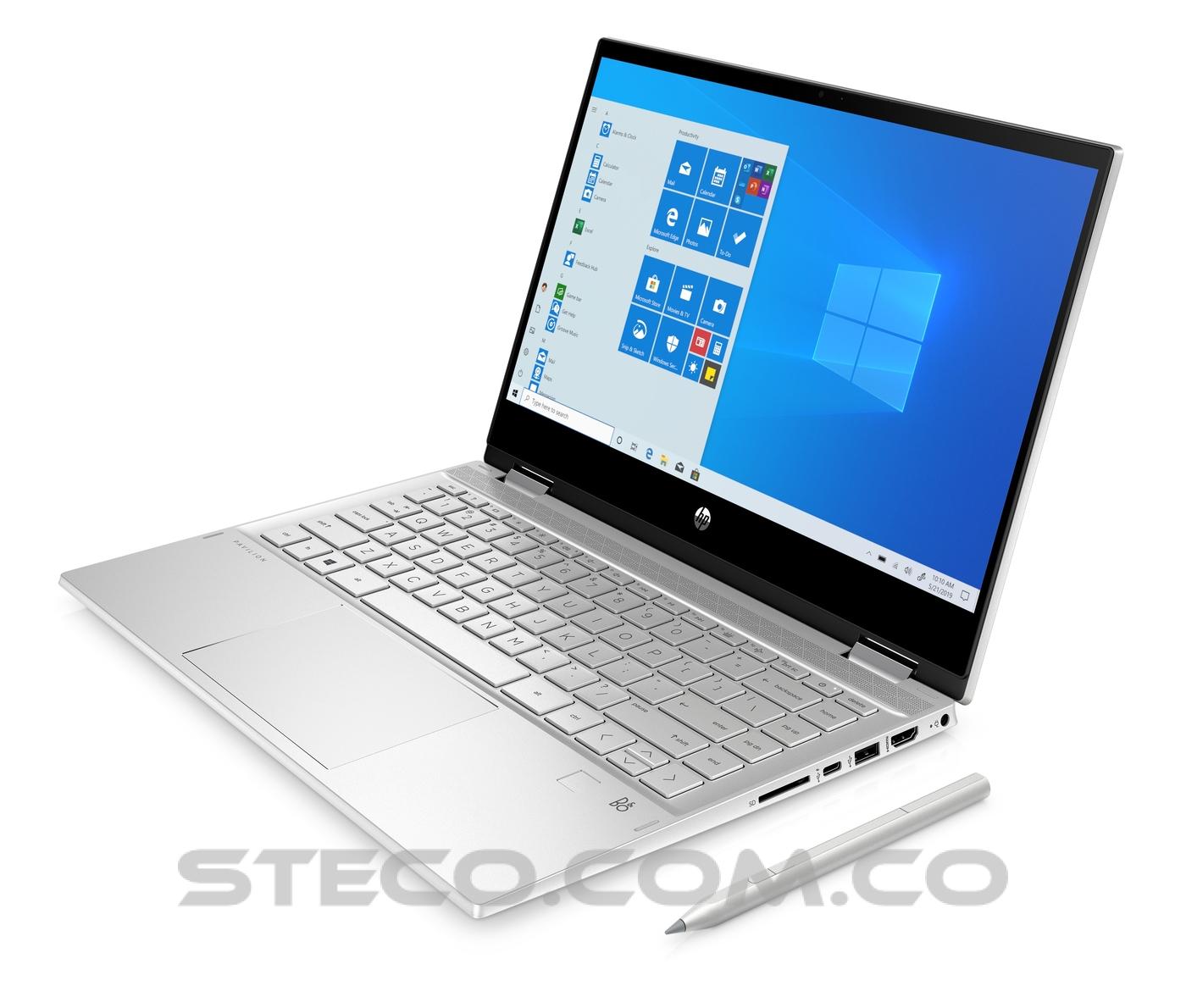 Portátil HP Pavilion laptop x360 14 dw0002la Intel Core i5 1035G1 RAM 8GB SSD 256GB Portátil HP Pavilion laptop x360 14 dw0002la Intel Core i5 1035G1 RAM 8GB SSD 256GB