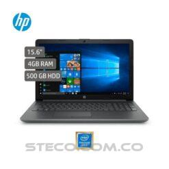 Portátil HP Laptop 15 da1092la Intel Pentium Gold 5405U RAM 4GB HDD 500GB