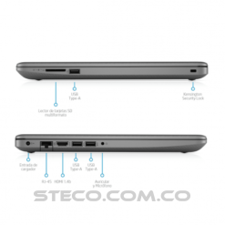 Portátil HP Laptop 15 da1092la Intel Pentium Gold 5405U RAM 4GB HDD 500GB