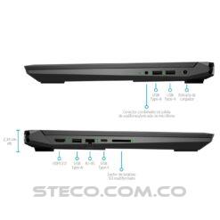 Portátil HP Gaming Laptop 15 dk1026la Intel Core i5 10300H RAM 8GB SSD 256GB