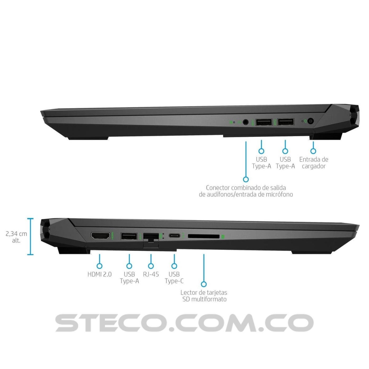 Portátil HP Gaming Laptop 15 dk1026la Intel Core i5 10300H RAM 8GB SSD 256GB Portátil HP Gaming Laptop 15 dk1026la Intel Core i5 10300H RAM 8GB SSD 256GB