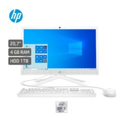 Desktop HP All in One 21 b0007la Intel Core i3-1005G1 RAM 4GB HDD 1TB