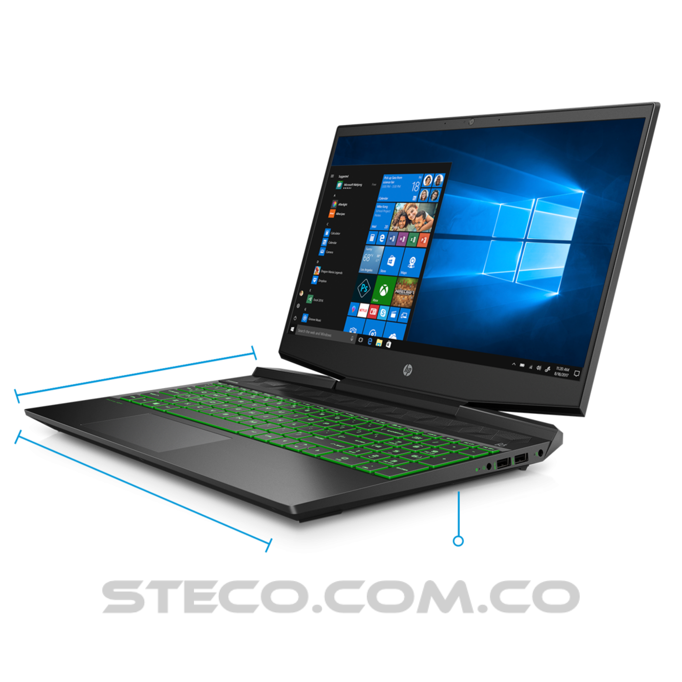 Portátil HP Gaming Laptop 15 dk0002la Intel Core i5 9300H RAM 8GB SSD M.2 de 512GB Portátil HP Gaming Laptop 15 dk0002la Intel Core i5 9300H RAM 8GB SSD M.2 de 512GB