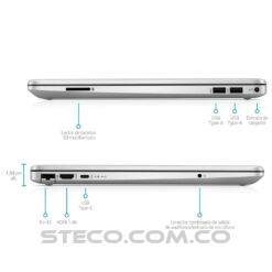 Portátil HP Laptop 14 cf2080la Intel Core i3-10110U RAM 4GB SSD M.2 de 256GB