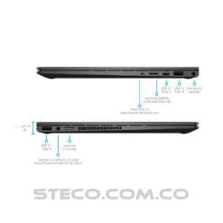 Portátil HP Laptop x360 15 ed1013la Intel Core i5-1135G7 RAM 8GB SSD M.2 de 256GB