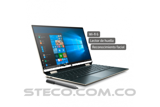 Portátil HP Spectre Laptop x360 13 aw0001la Intel Core i7 1065G7 RAM 8GB SSD 512GB