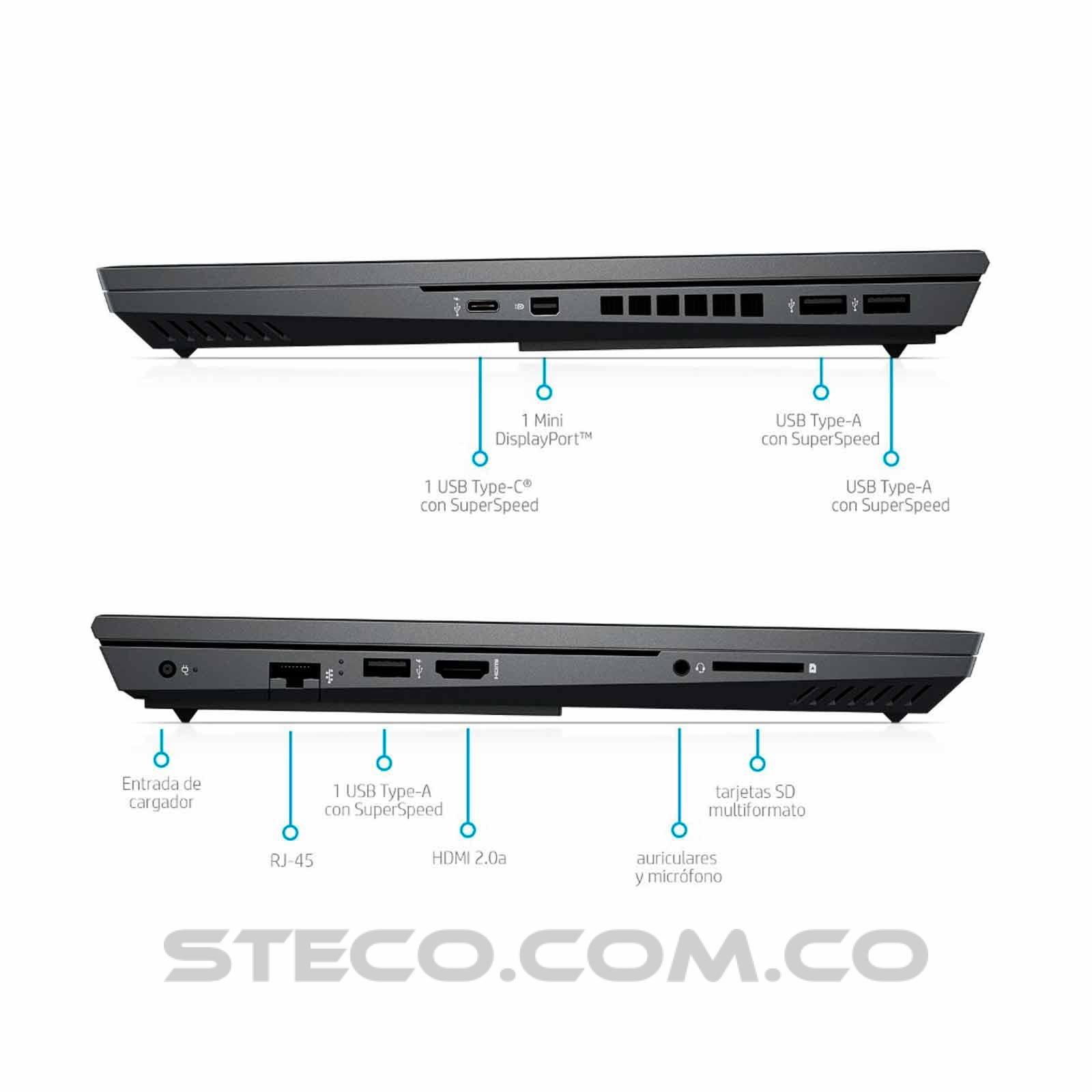 Portátil Hp OMEN Laptop 15 en0001la AMD Ryzen 7 4800H RAM 8GB SSD 512GB Portátil Hp OMEN Laptop 15 en0001la AMD Ryzen 7 4800H RAM 8GB SSD 512GB