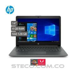 Portátil Hp Laptop 14 cm1023la AMD Ryzen 3 3200U RAM 4GB SSD128GB