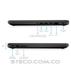 Portátil HP Laptop 14 cm1137la AMD Ryzen 3 3200U RAM 8GB SSD 256GB