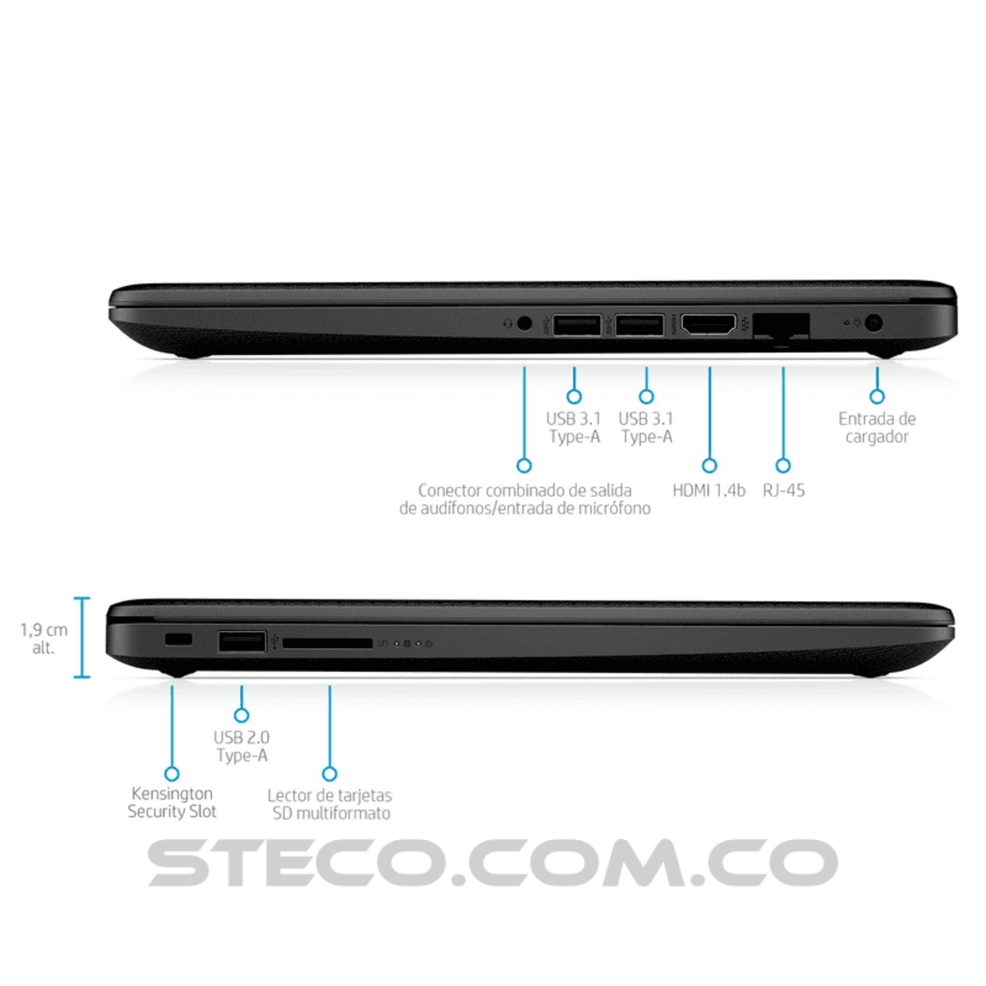 Portátil HP Laptop 14 cm1137la AMD Ryzen 3 3200U RAM 8GB SSD 256GB Portátil HP Laptop 14 cm1137la AMD Ryzen 3 3200U RAM 8GB SSD 256GB