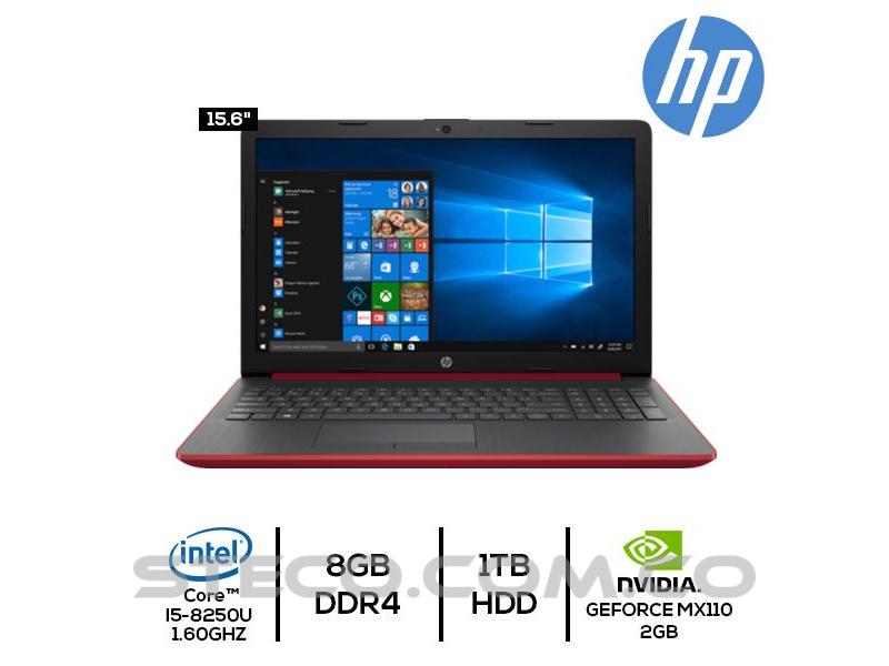 Portátil HP Laptop 15 da0011la Intel Core i5 8250U RAM 8GB HDD de 1 TB Portátil HP Laptop 15 da0011la Intel Core i5 8250U RAM 8GB HDD de 1 TB