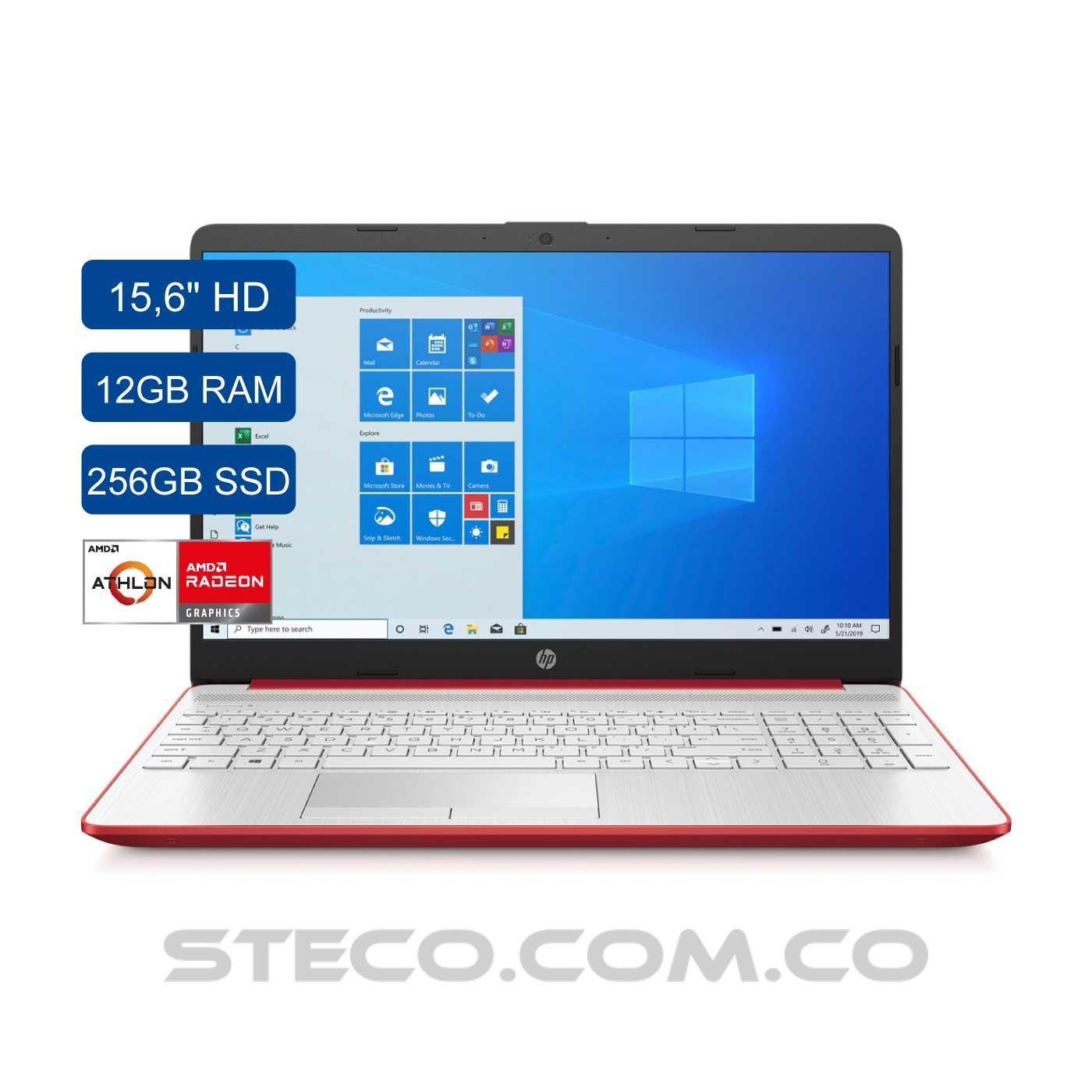 Portátil HP Laptop 15 gw0001la AMD Athlon Silver RAM 12GB SSD 256GB Portátil HP Laptop 15 gw0001la AMD Athlon Silver RAM 12GB SSD 256GB