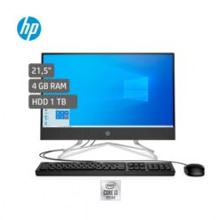 Desktop HP All in One 22 DD0005LA Intel Core i3 1005G1 RAM 4GB HDD de 1TB