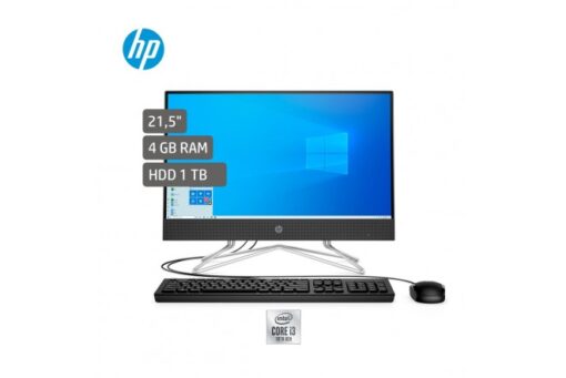 Desktop HP All in One 22 DD0005LA Intel Core i3 1005G1 RAM 4GB HDD de 1TB