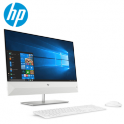 Desktop HP All in One 24 xa002la Intel Core i7 8700T RAM 4GB HDD 1TB