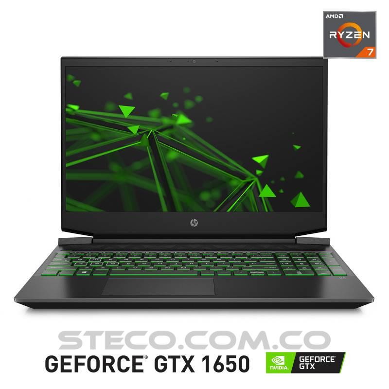 Portátil HP Gaming Laptop 15 ec1024la AMD Ryzen 7 4800H RAM 8GB SSD M.2 512GB Portátil HP Gaming Laptop 15 ec1024la AMD Ryzen 7 4800H RAM 8GB SSD M.2 512GB