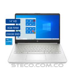 Portátil HP Laptop 14 dq1004la Intel Core i5-1035G1 RAM 8GB SSD M.2 de 256GB