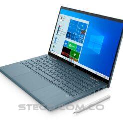 Portátil HP x360 Laptop 14 dy0001la Intel Pentium Gold 7505 RAM 4GB SSD M.2 128GB