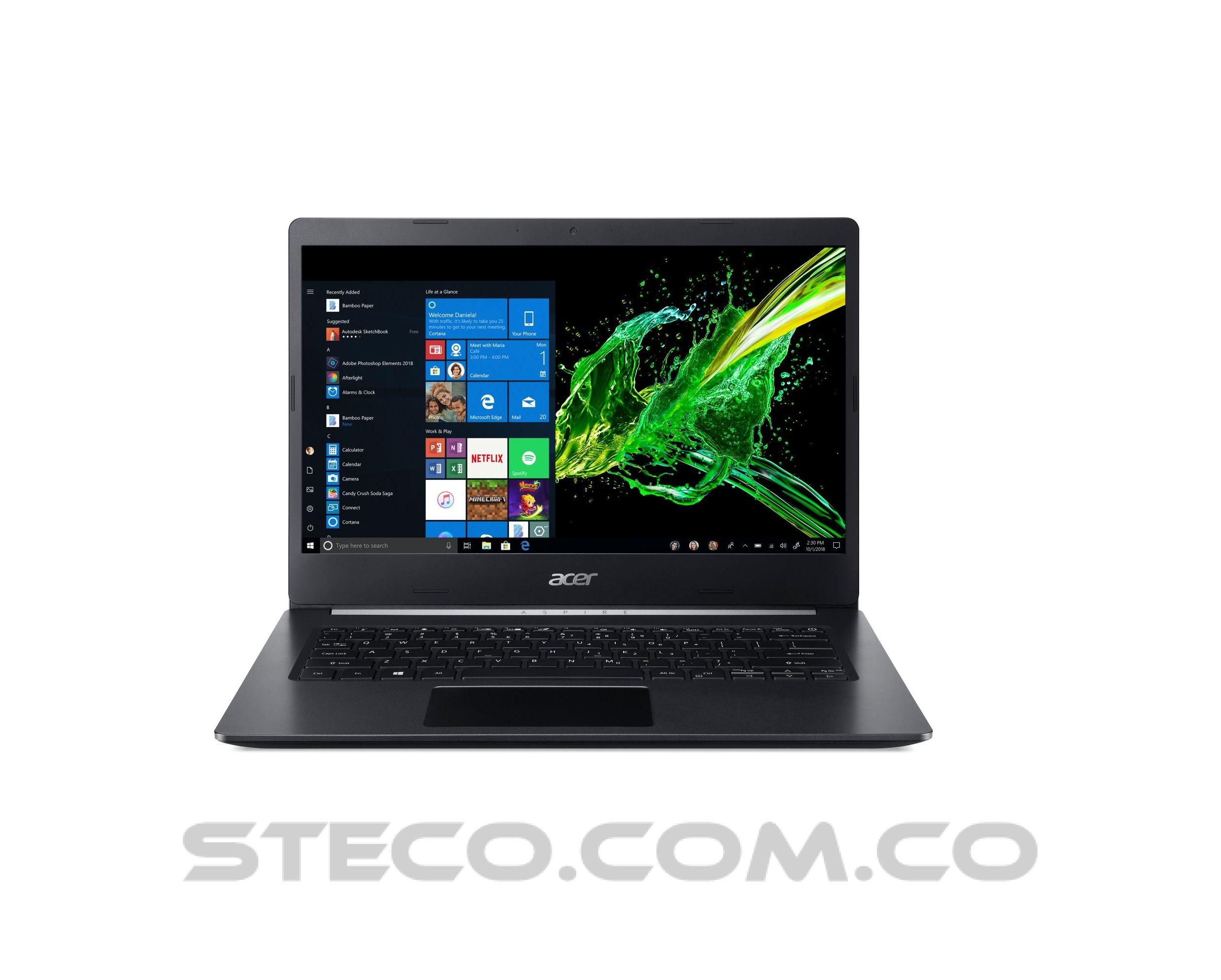 Portátil ACER Laptop A514 53 570S Intel Core i5 1035G1 RAM 4GB SSD M.2 256GB Portátil ACER Laptop A514 53 570S Intel Core i5 1035G1 RAM 4GB SSD M.2 256GB