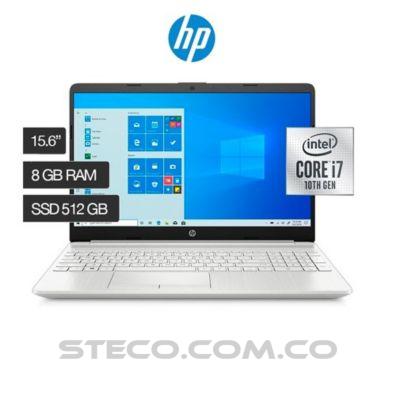 Portátil HP Laptop 15 dw1054la Intel Core i7 10510U RAM 8GB SSD M.2 512GB Portátil HP Laptop 15 dw1054la Intel Core i7 10510U RAM 8GB SSD M.2 512GB