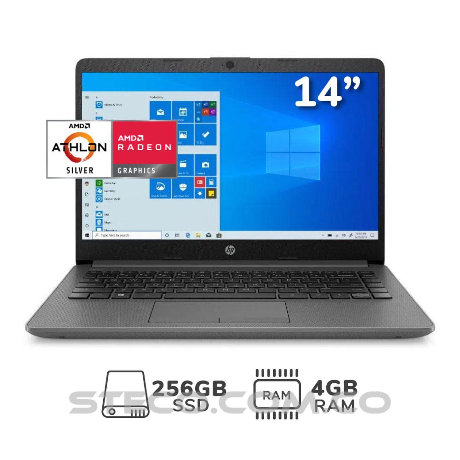 Portátil HP Laptop 14 dk1015la AMD Athlon Silver 3050U RAM 4GB SSD M.2 256GB Portátil HP Laptop 14 dk1015la AMD Athlon Silver 3050U RAM 4GB SSD M.2 256GB